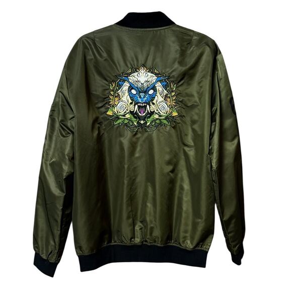 BibiSama Zodiac NEW Bomber Monkey Jacket Size XL 12 Color Embroidery Designs - Picture 3 of 14